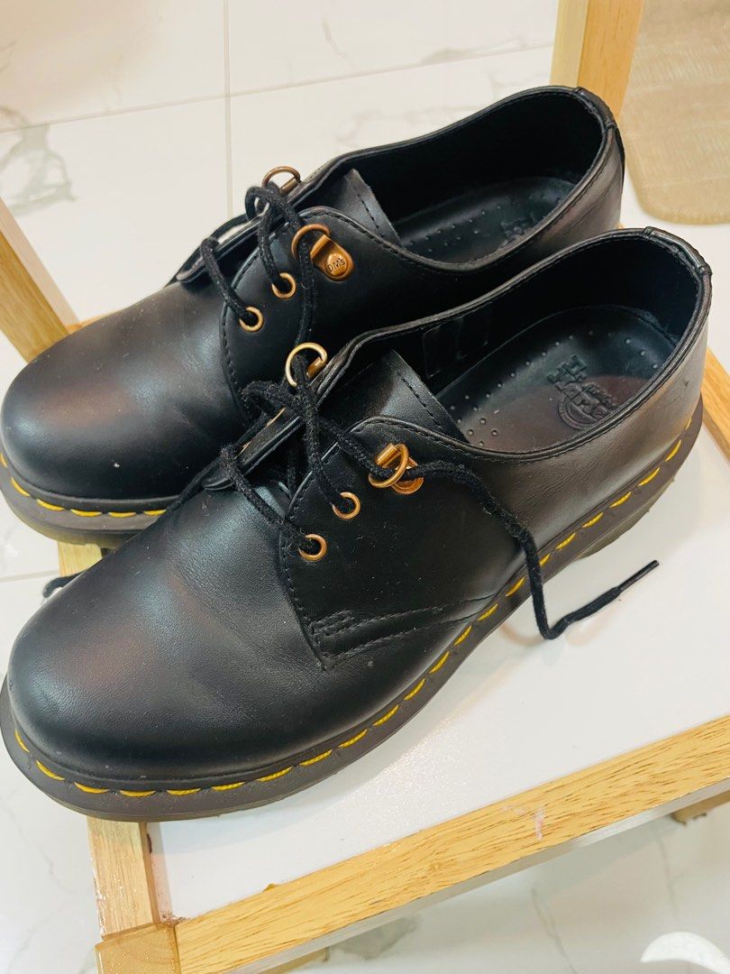 Doc Martens Shoes 1461 Rose Gold Hardware Women s Fashion