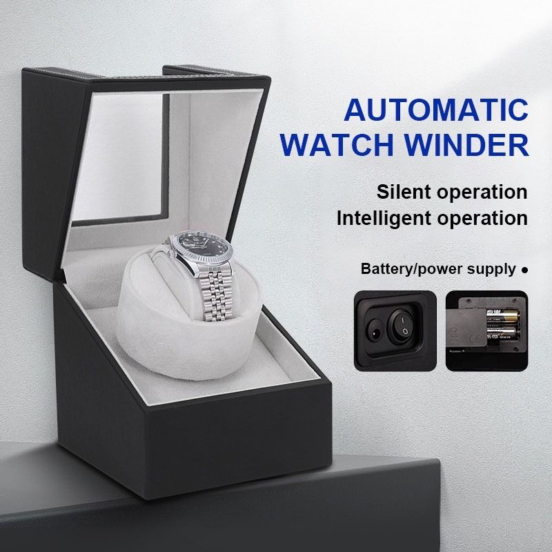Double Watch Winder for Automatic Watches Watch Box USB Charging