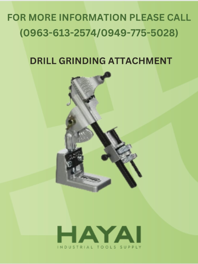 DRILL GRINDING ATTACHMENT, Commercial & Industrial, Construction Tools ...