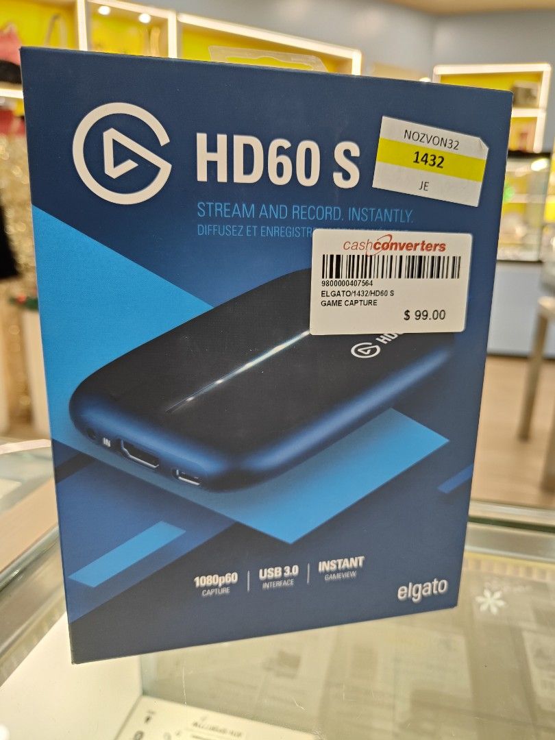 Elgato Game Capture HD60 S Video Gaming Gaming Accessories In