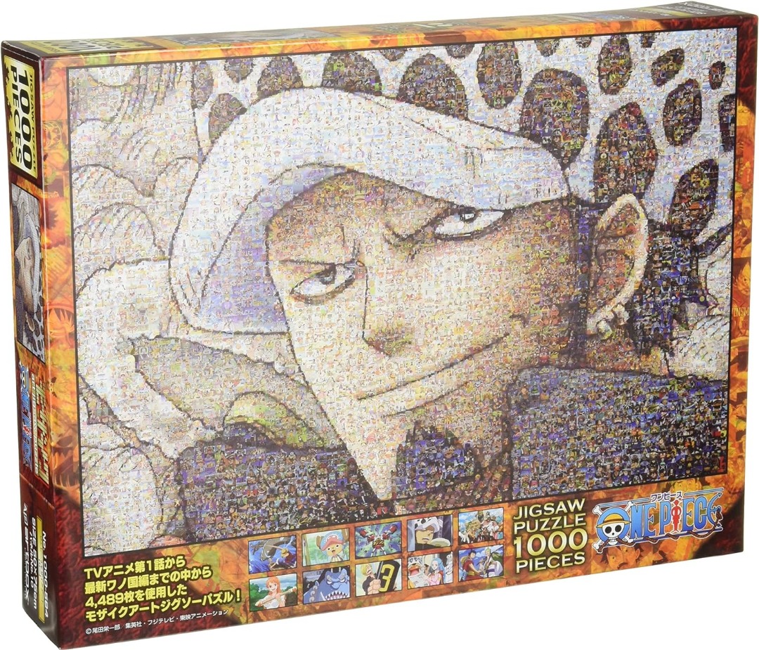 Puzzle 1000 Pièces One Piece - Édition Ensky Japon, Thème Chapeau De Paille