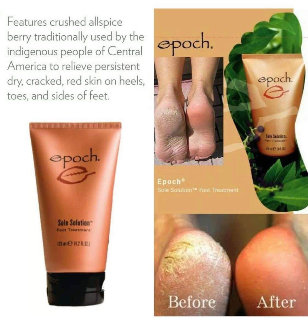 Epoch on sale foot cream