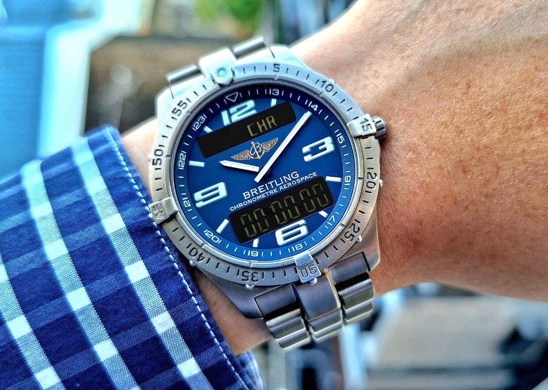 Breitling hotsell aerospace chronometer