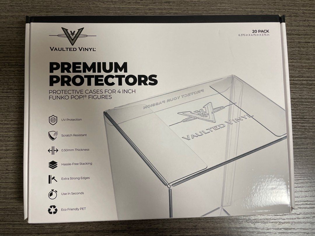 Funko Pop: Vaulted Vinyl 保護殼20pack, 興趣及遊戲