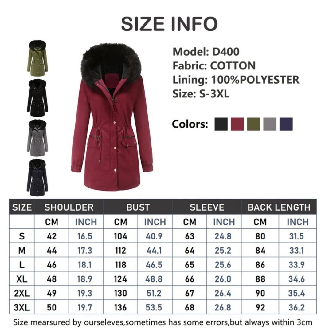 Warm womens parka new arrivals coat