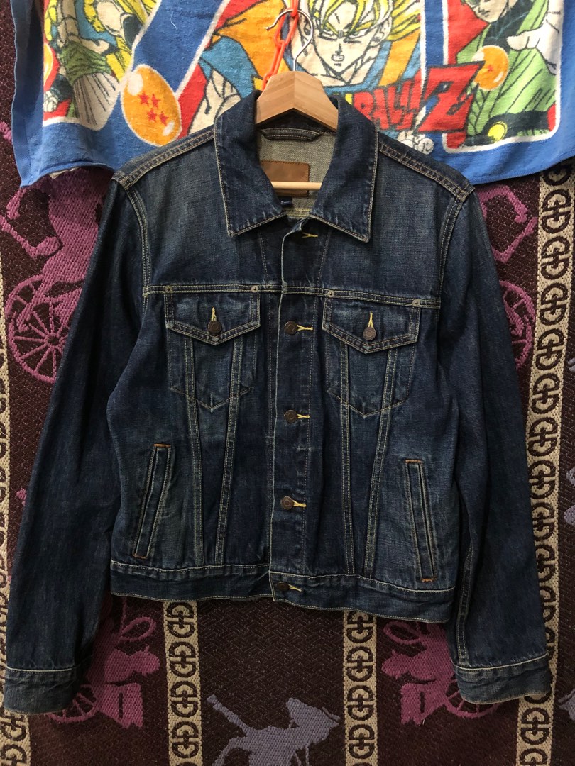 GAP Jeans Jacket, Men's Fashion, Coats, Jackets and Outerwear on Carousell