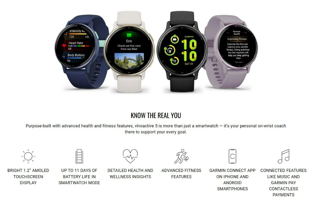 Garmin discount vivoactive pay