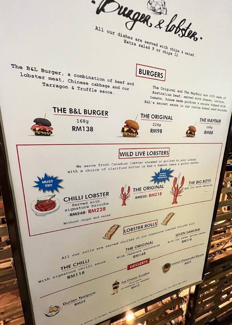 Genting Burger & Lobster Food Voucher, Tickets & Vouchers, Local