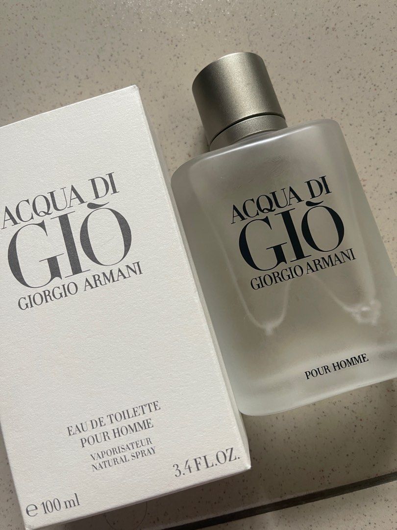 Giorgio armani acqua di gio pour homme 100 ml tester new arrivals