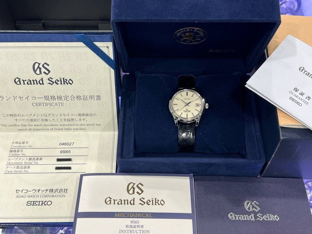 GRAND SEIKO MADE IN JAPAN CALIBRE 9S65 AUTOMATIC SBGR061