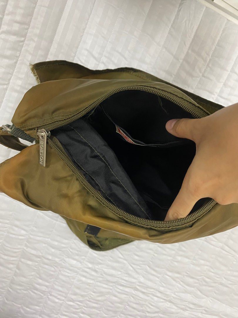Green messenger bag, Men's Fashion, Bags, Sling Bags on Carousell
