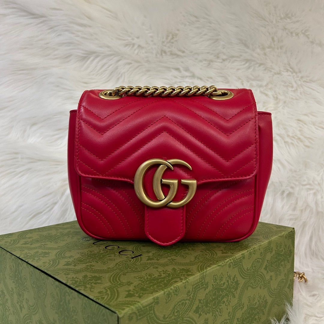 Gucci marmont online square bag