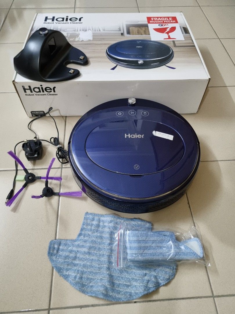 HAIER Robot Vacuum Cleaner HARVT360, TV & Home Appliances, Vacuum