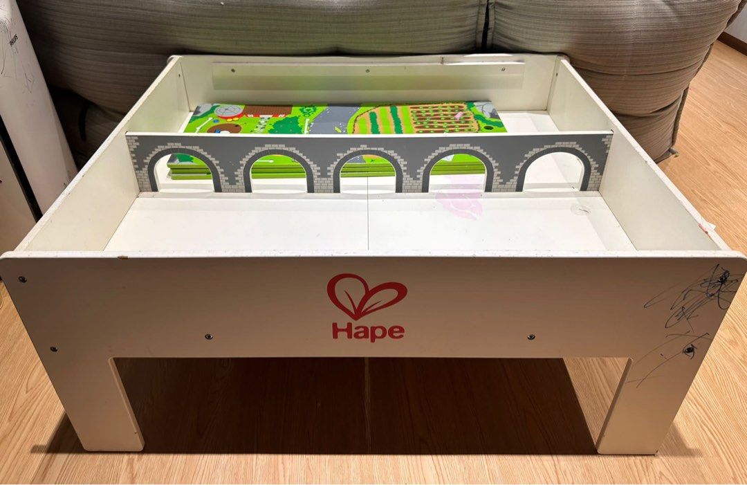 Hape Train Table Babies Kids Baby Nursery Kids Furniture