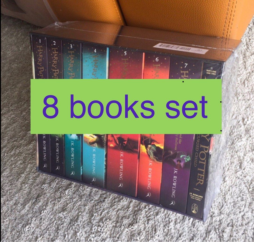 Harry Potter 8 books set, Hobbies & Toys, Books & Magazines