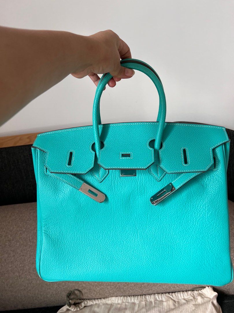Hermes birkin blue lagoon store