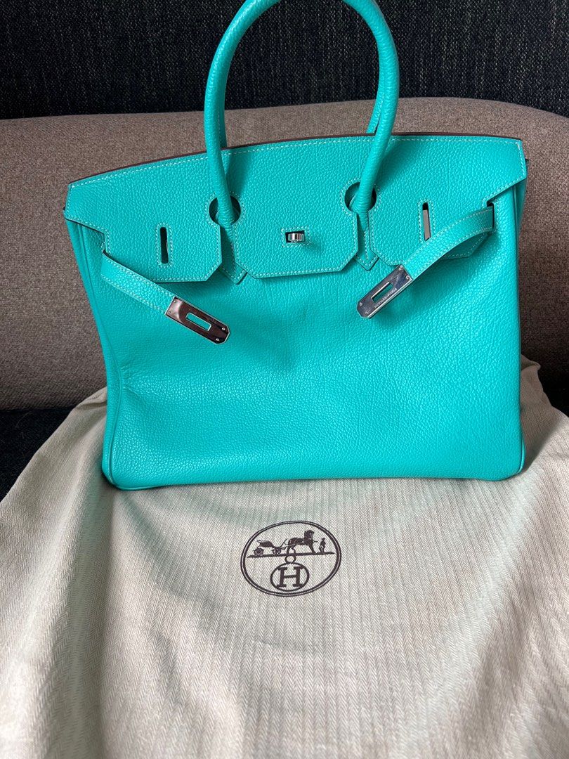 Hermes birkin blue lagoon store