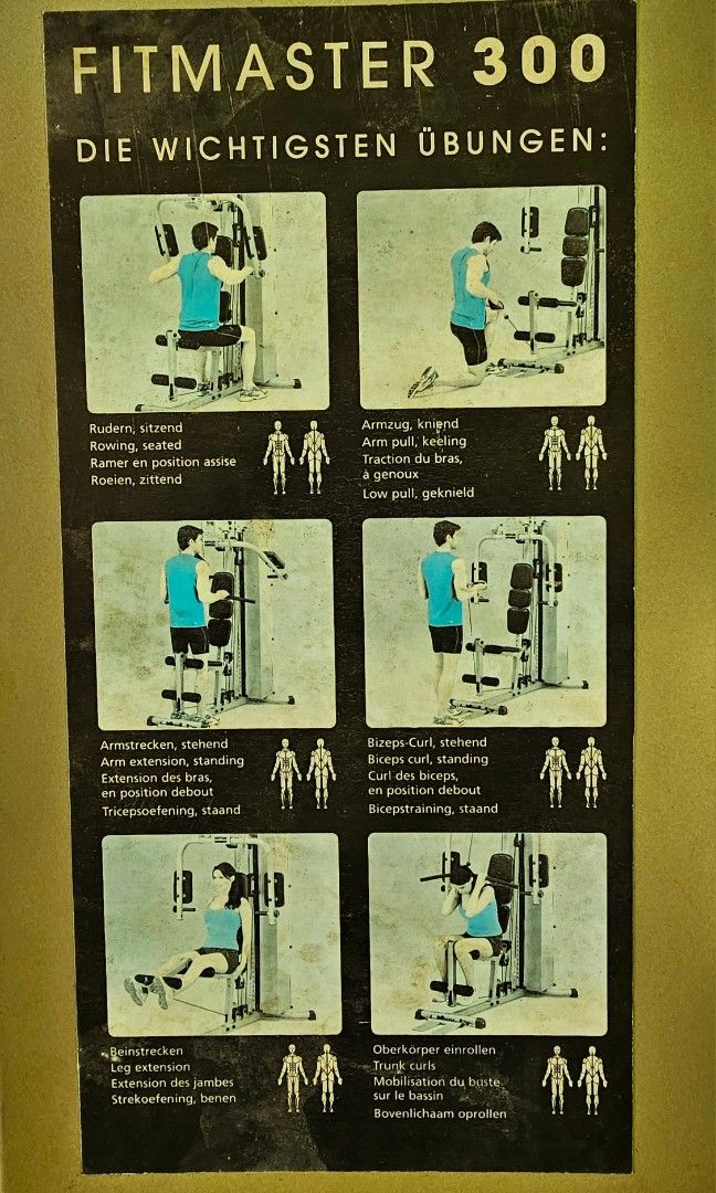 Kettler fitmaster deals home gym
