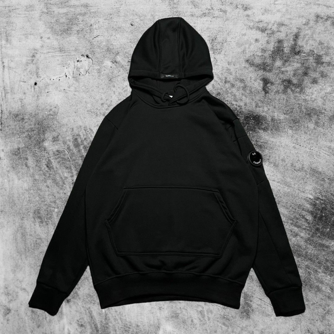 Hoodie CP Company Lens Hitam