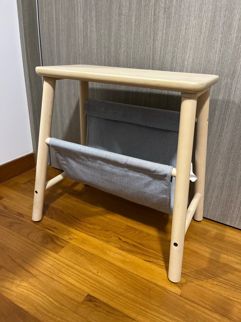 Magazine rack hot sale table ikea