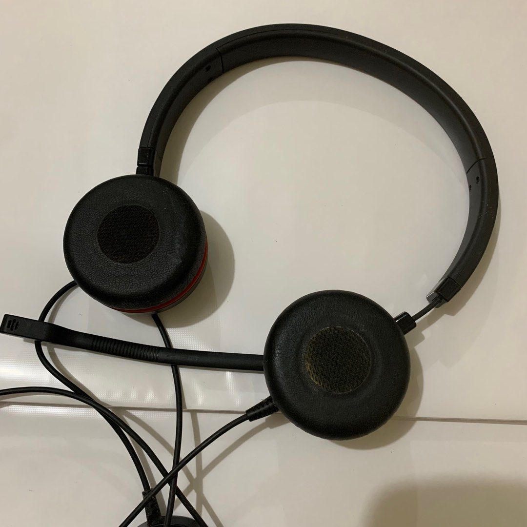 Jabra Evolve 20MS HSC016 noise cancelling headphones, Audio, Headphones ...