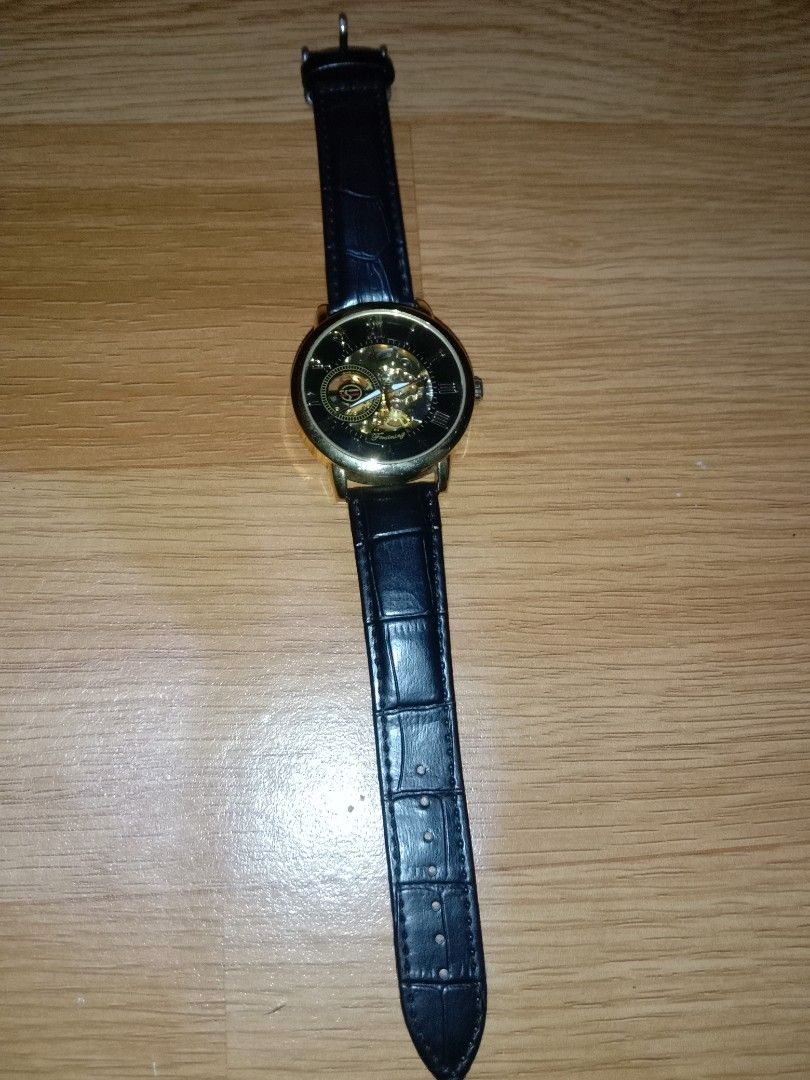 Jam tangan forsining Automatic BU Fesyen Pria Jam Tangan di
