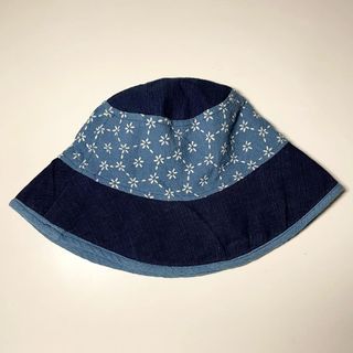 Japanese Indigo Reversible Bucket Hat (OS) - Unisex