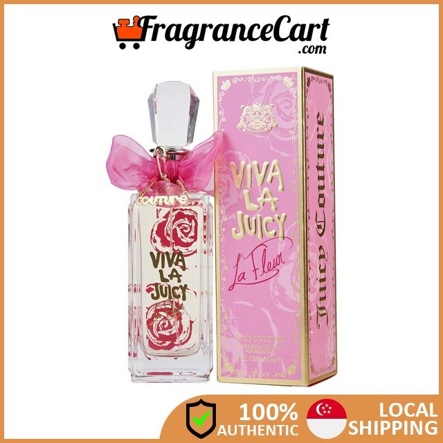 Juicy Couture Viva La Juicy La Fleur EDT for Women 150ml Brand New 100 Authentic Perfume FragranceCart Eau de Toilette Woman Pink Flower Fruity Beauty Personal Care Fragrance Deodorants on