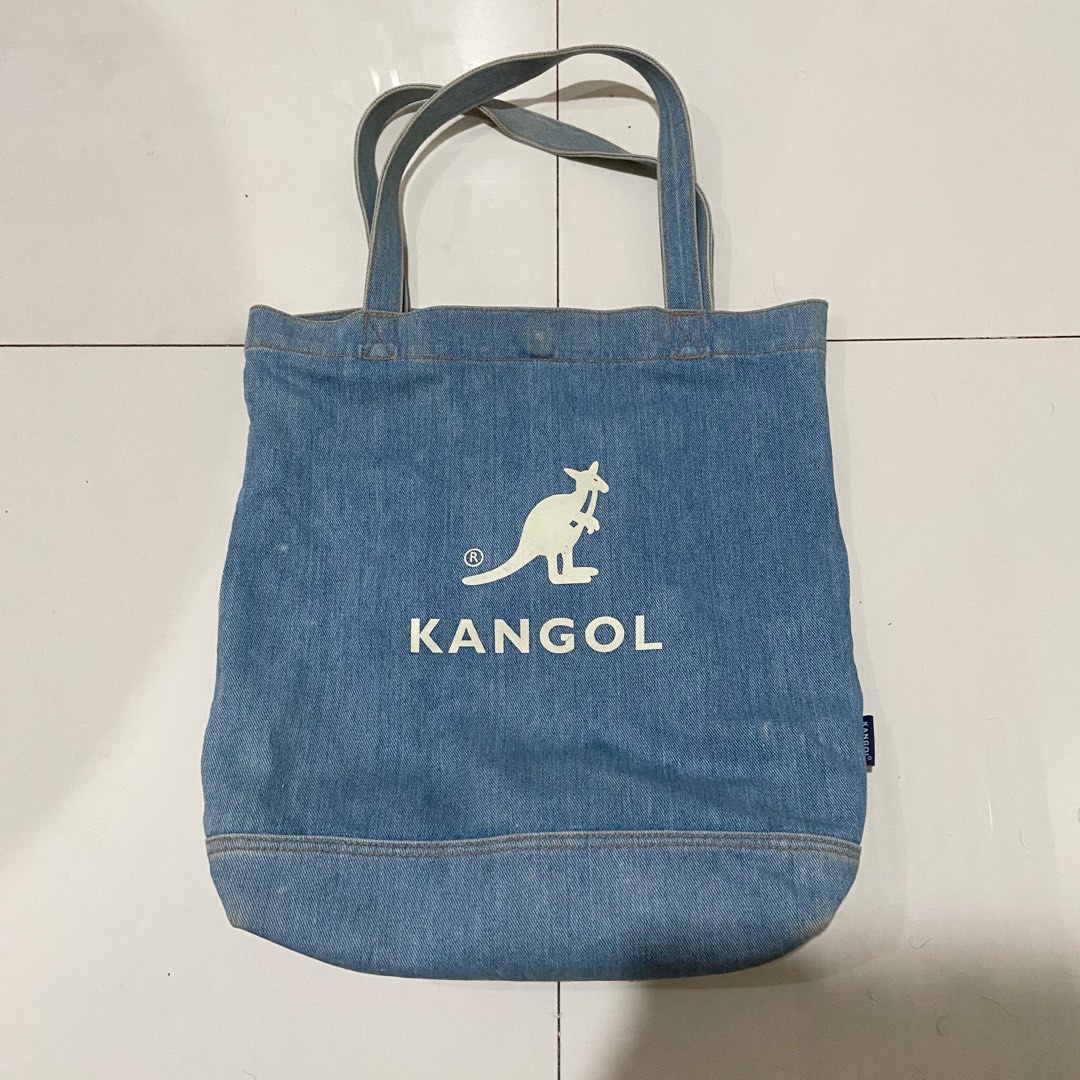 Kangol denim tote bag, Women's Fashion, Bags & Wallets, Tote Bags on ...