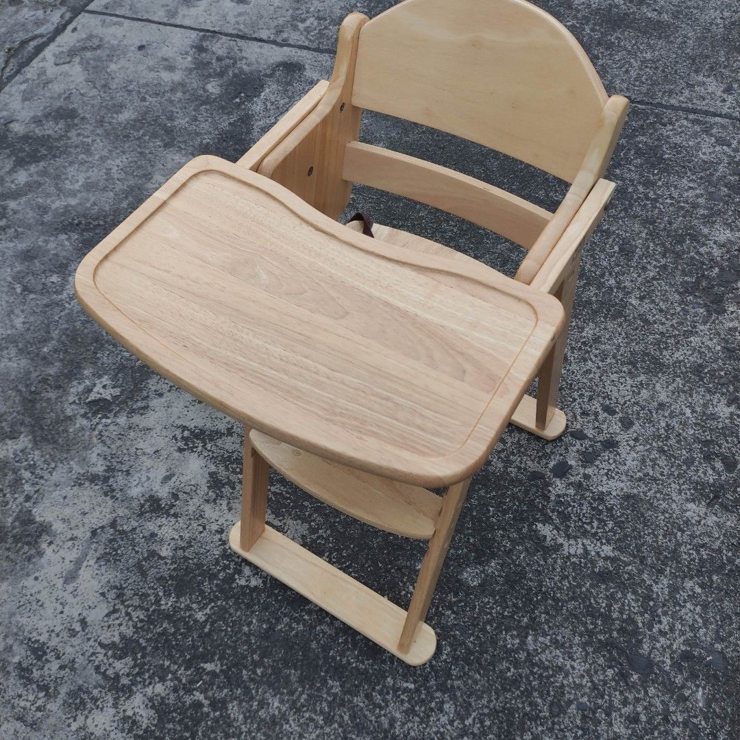 Baby weavers wooden top high chair