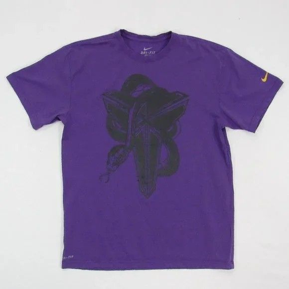 Kobe bryant nike black mamba t shirt top