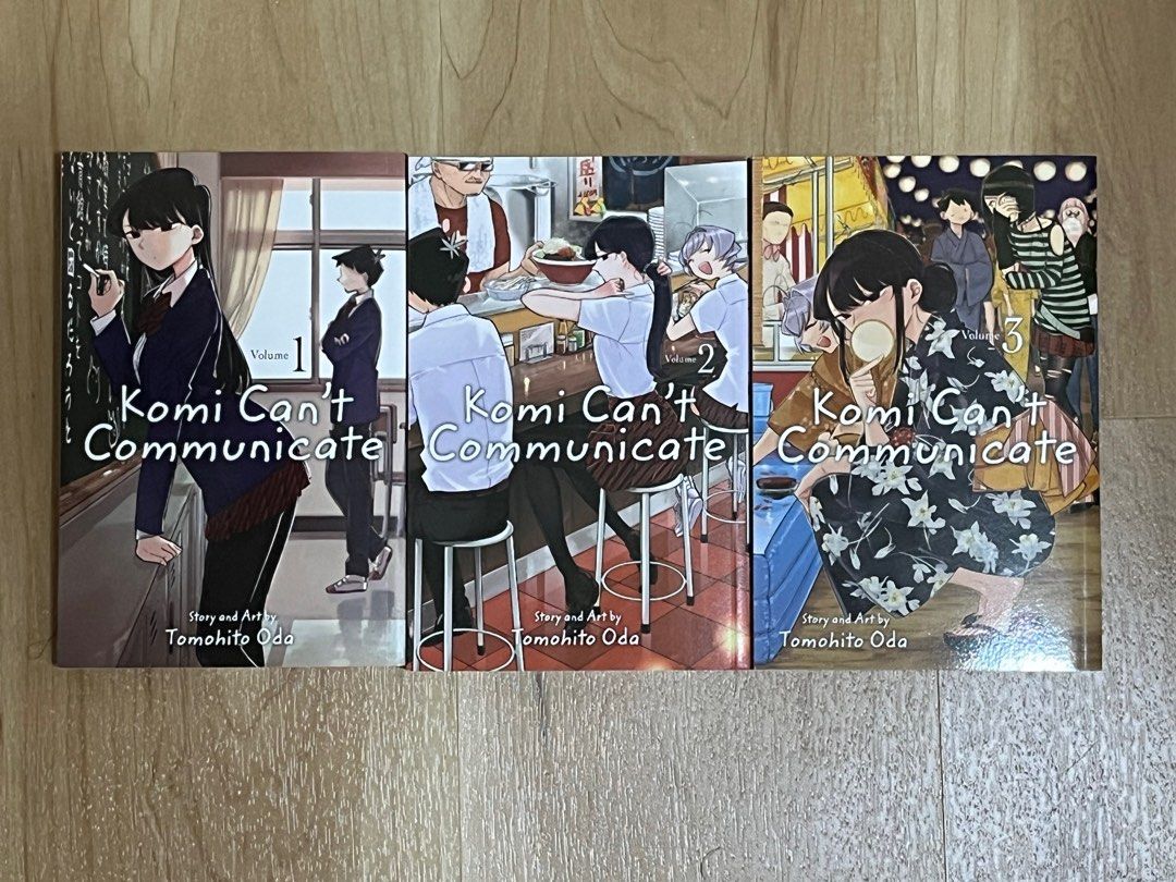 Komi Can't Communicate Manga Volume 1-3, Hobbies & Toys, Books