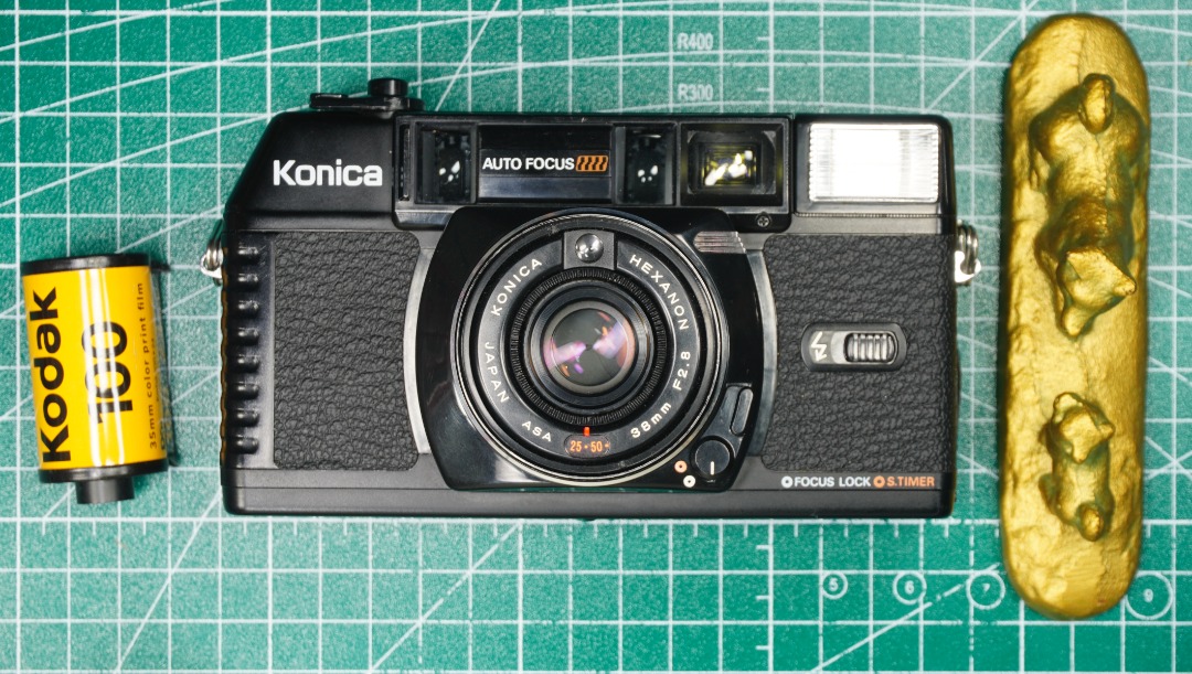 Konica C35 MF Serial No. 694833, Photography, Cameras on Carousell