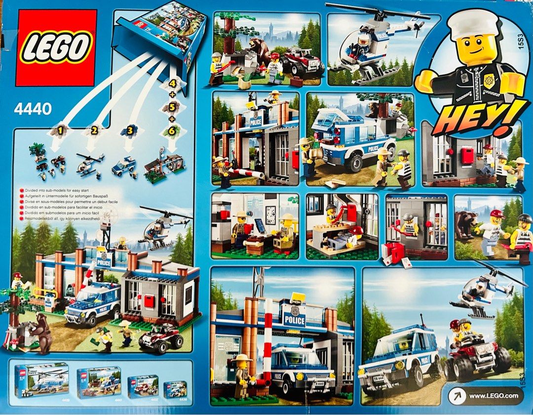 Lego City 4440 Forest Rangers Police Station Bear Set Limited Edition Collector s Item