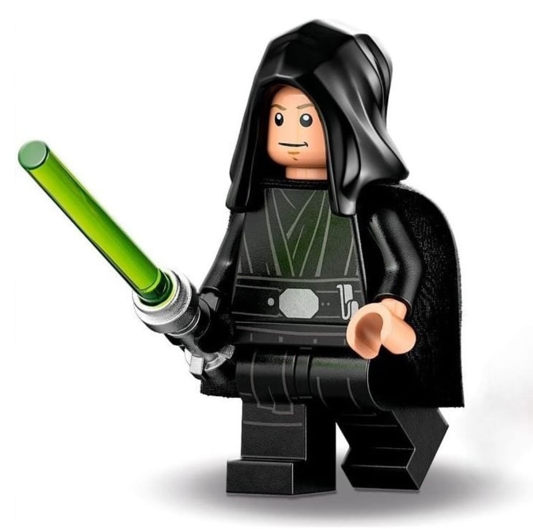 LEGO Luke Skywalker, Jedi Master Minifigure (75324), Hobbies