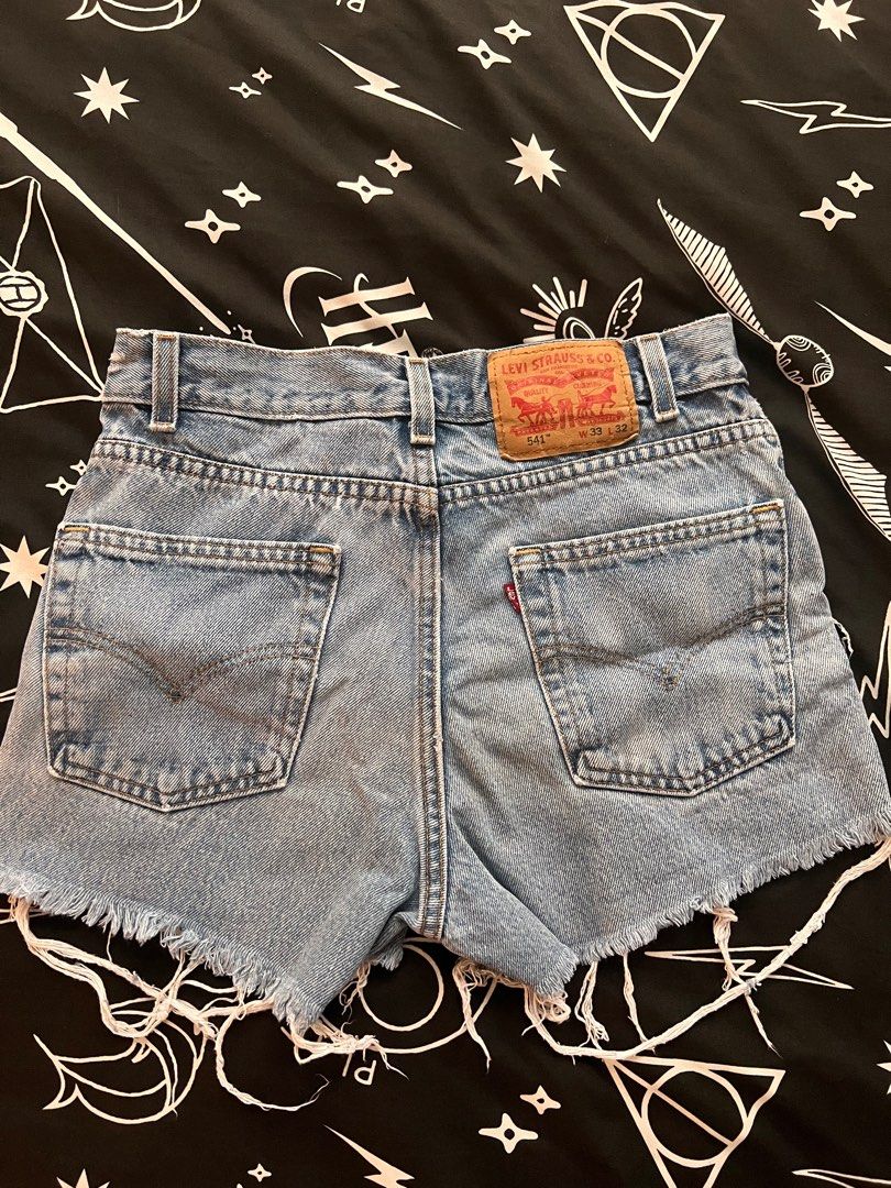 levi s vintage high waisted denim shorts Women s Fashion Bottoms Shorts on Carousell