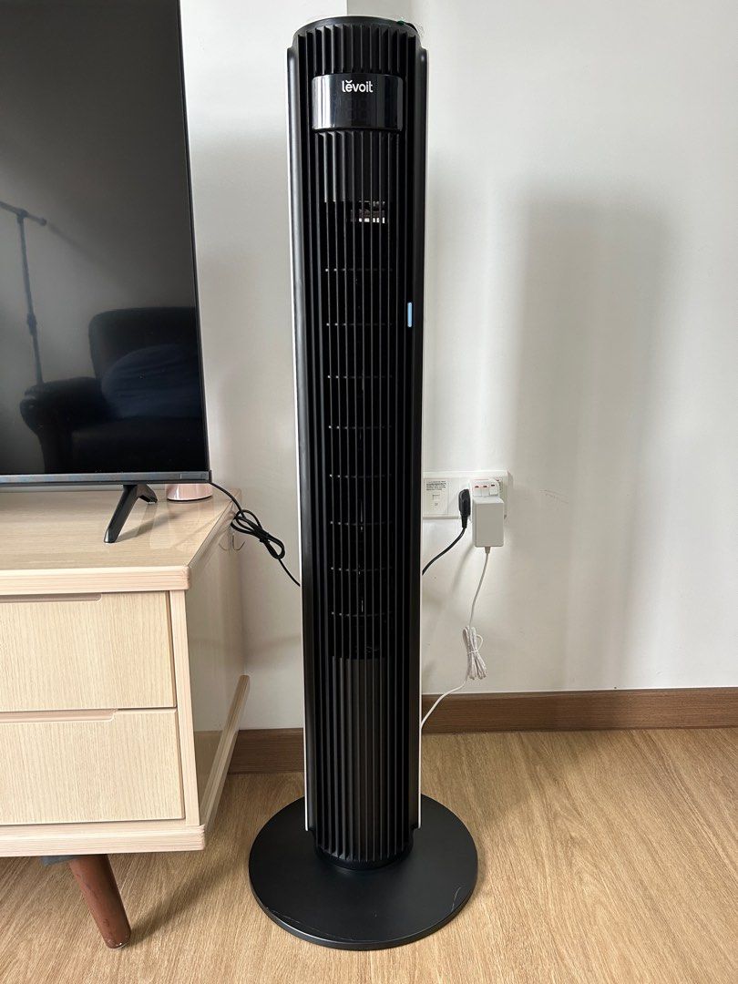 Levoit Tower Fan 42 inch Like New, Furniture & Home Living, Lighting