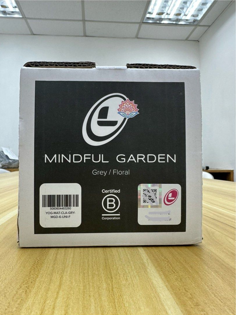 Liforme Mindful Garden Yoga Mat - Grey
