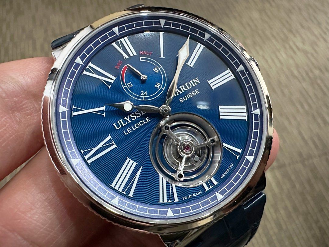 Marine tourbillon best sale