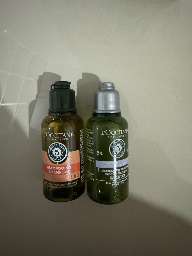 Loccitane shampoo 70ML, Beauty & Personal Care, Hair on Carousell