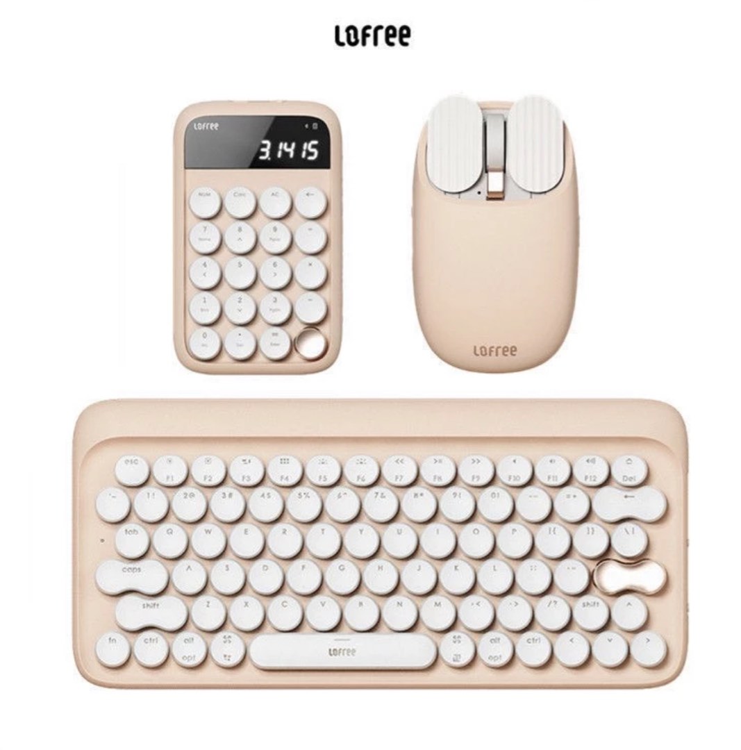 Lofree Milk Tea Set Computers Tech Parts Accessories