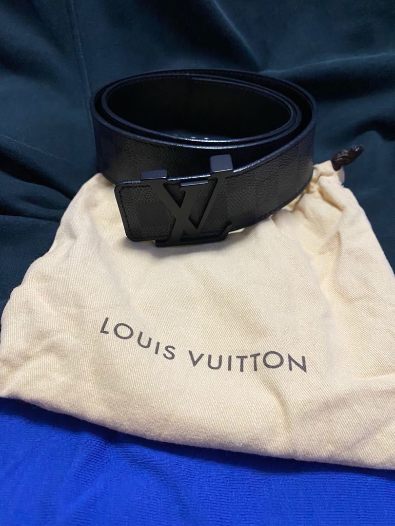 Louis vuitton checkered belt clearance