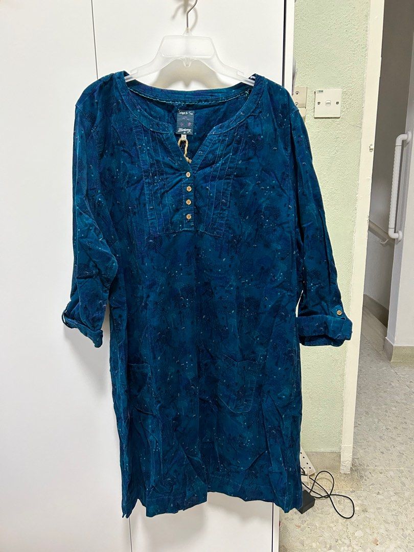 Mantaray on sale blue dress