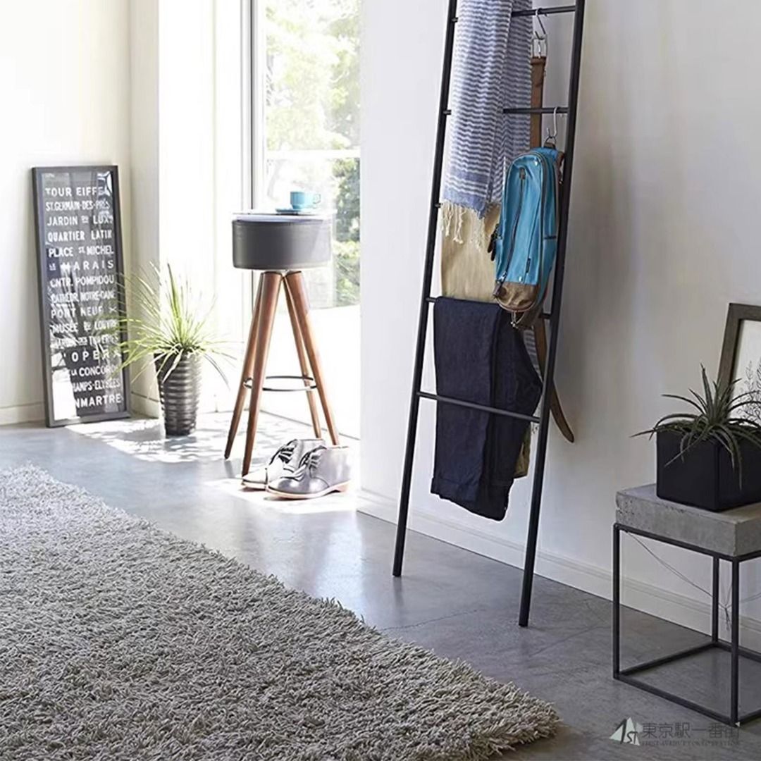 MAS-1538 Masdio Modern Industrial Ladder Display Rack Bookcase ...