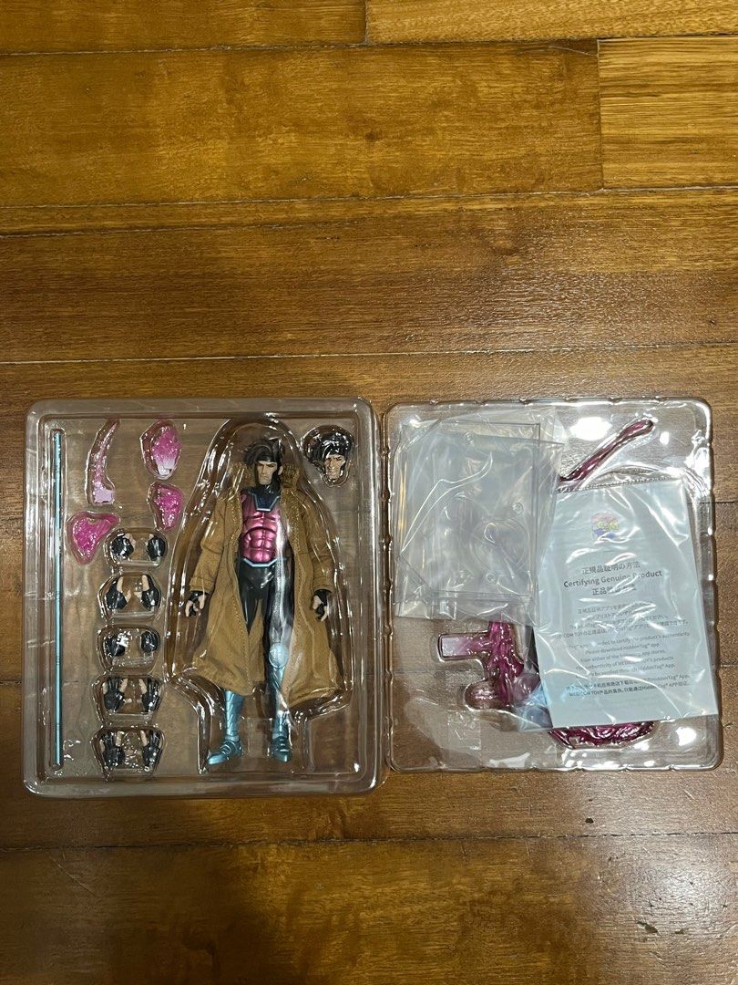In Stock CT Toys MAFEX No.131 X-Men Gambit Comic Ver. Action