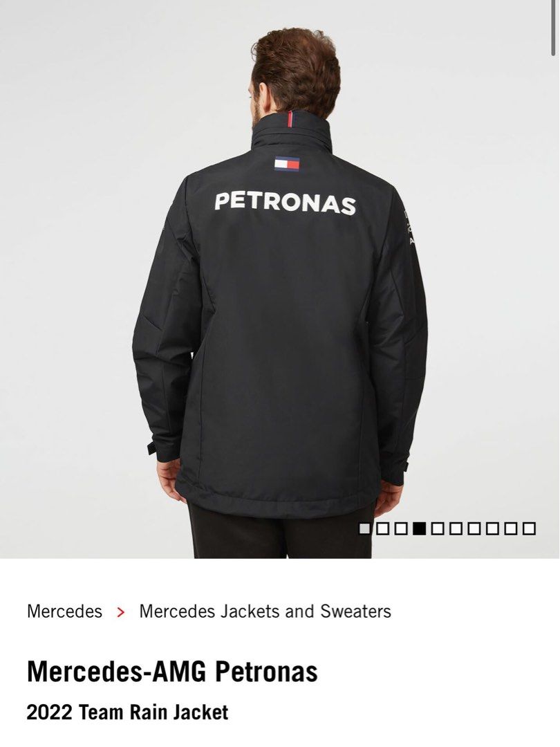Mercedes amg clearance petronas rain jacket