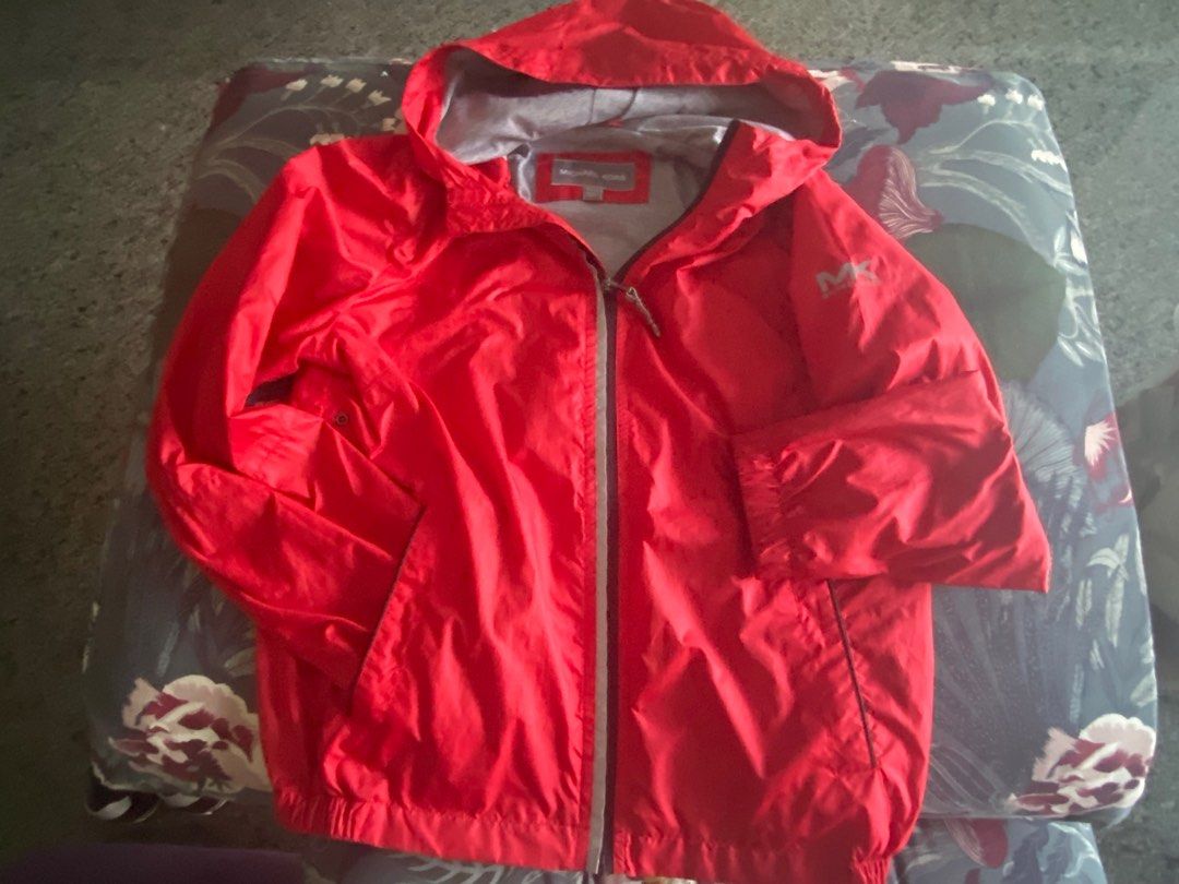 Red top windbreaker boys