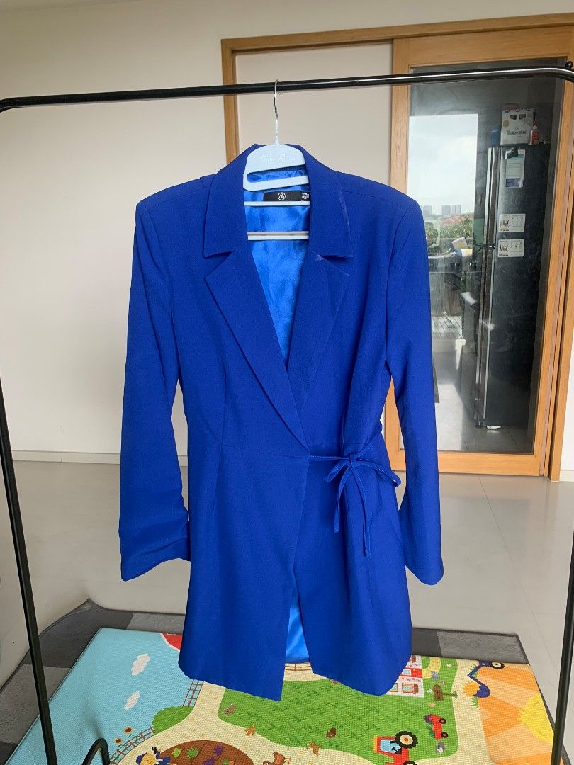 Missguided tailored blazer midi dress outlet