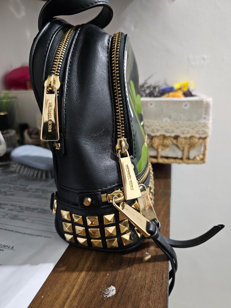 Rhea mini butterfly camo leather backpack shop