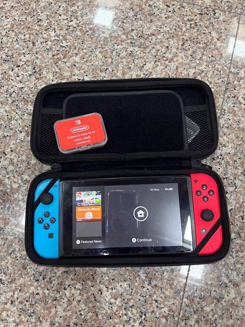 Accessories Modded Nintendo switch GEN 1 console. Video Gaming
